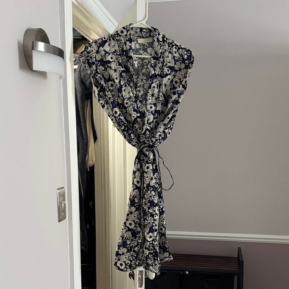 Floral Wrap Dress